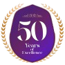 49 Years of Excellence Service Logo